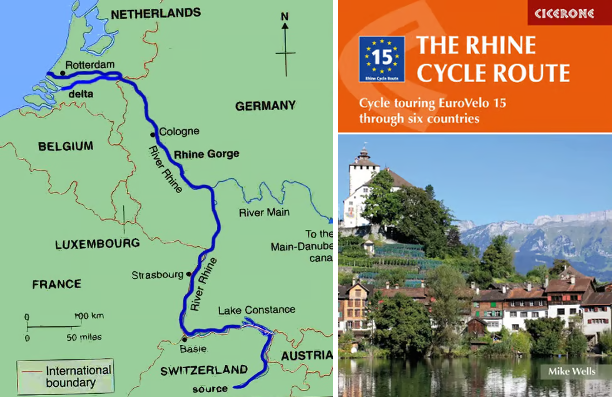 Cycling the Length of the Rhine