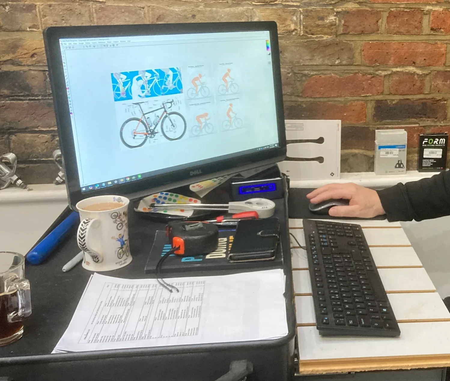 Bike fitting experience