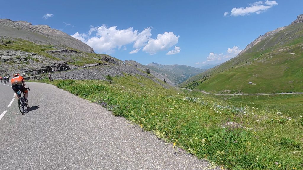 Col du Galibier climb, Horsham Cycling.