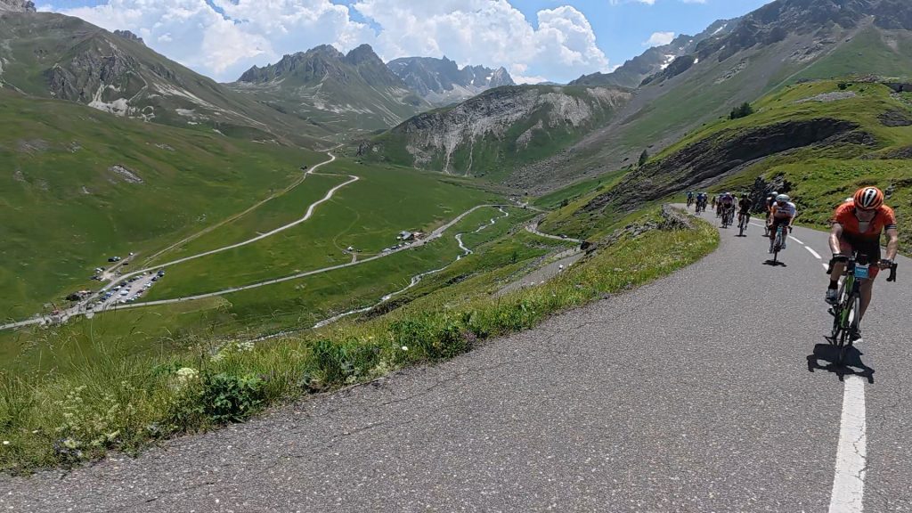 Col du Galibier climb, Horsham Cycling.