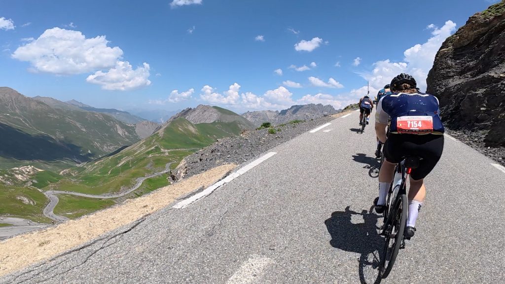 Col du Galibier climb, Horsham Cycling.